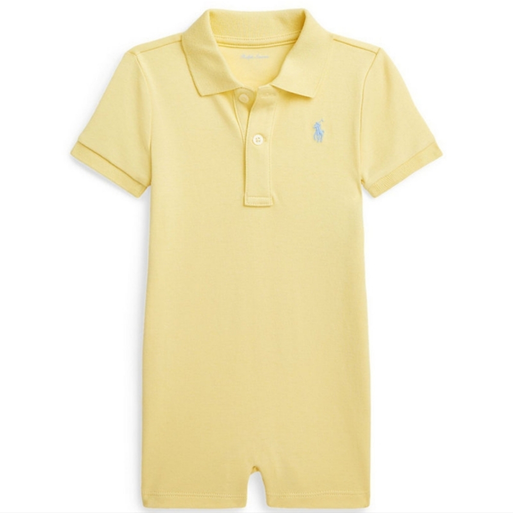 Polo Ralph Lauren Baby Boys Soft Cotton Polo Shortall